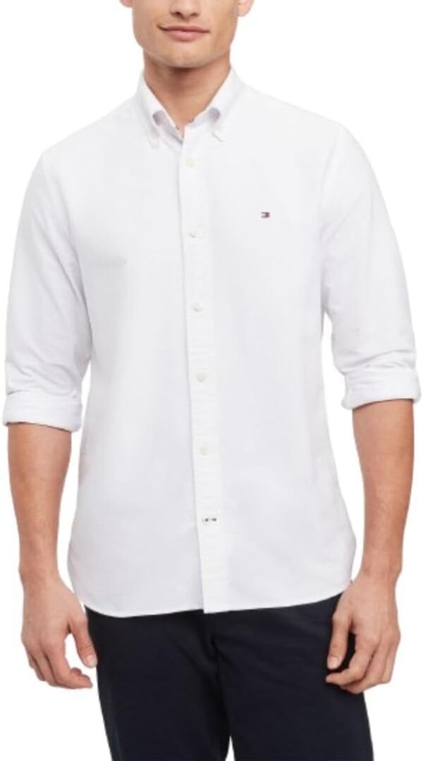 Mens Long Sleeve Button Down Oxford Shirt in Regular Fit