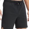 Men's Short (Unlined), Training, Swimming, Lightweight, Quick-Dry, Zip Pocket, Stretch Woven