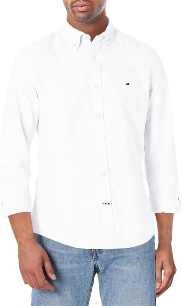 Mens Long Sleeve Button Down Oxford Shirt in Regular Fit