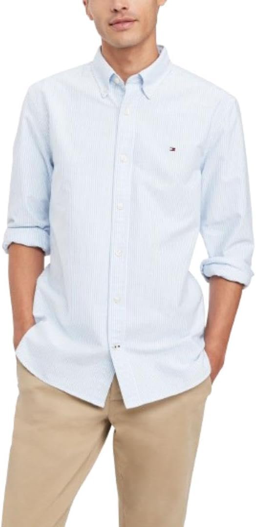 Mens Long Sleeve Button Down Oxford Shirt in Regular Fit