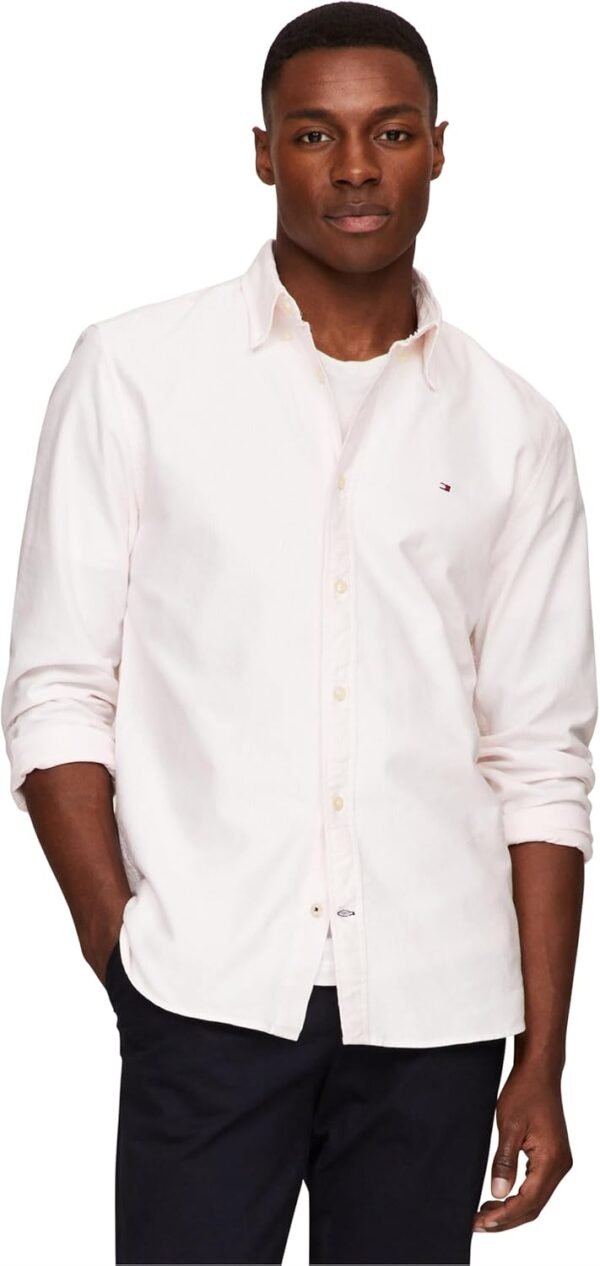 Mens Long Sleeve Button Down Oxford Shirt in Regular Fit