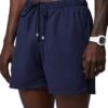 Men's Short (Unlined), Training, Swimming, Lightweight, Quick-Dry, Zip Pocket, Stretch Woven