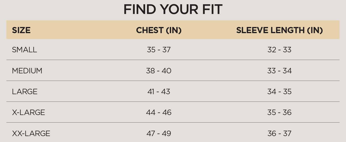 Michael Kors size chart