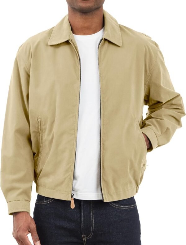 Men's Auburn Zip-Front Golf Jacket (Regular & Big-Tall Sizes)