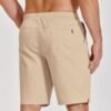 Mens Casual Shorts Cotton Drawstring Elastic Waist Stretch Chino Golf Shorts Summer Beach Shorts