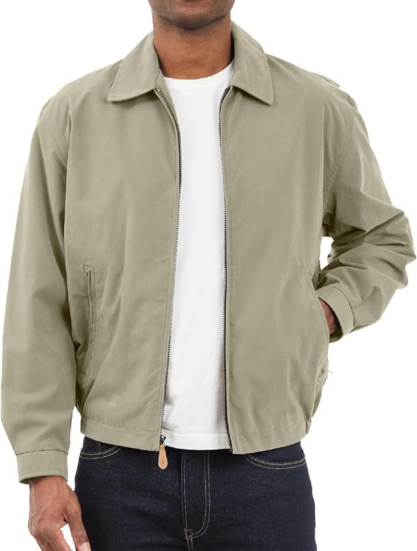 Men's Auburn Zip-Front Golf Jacket (Regular & Big-Tall Sizes)