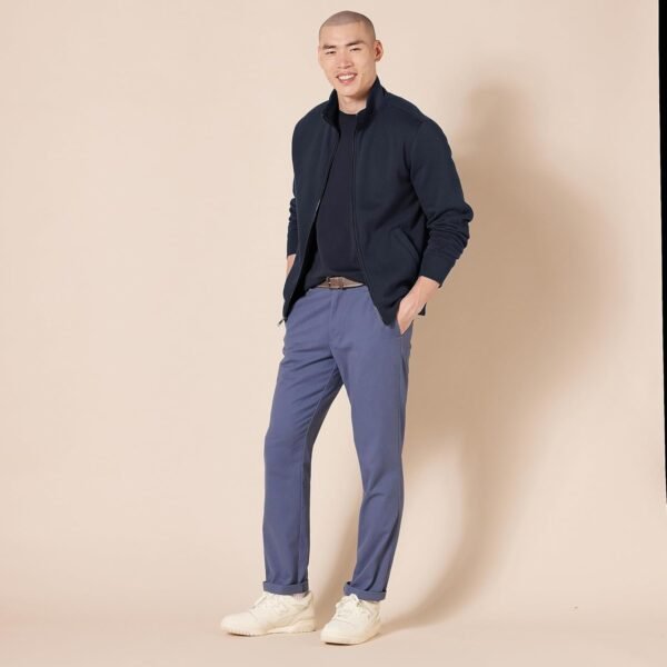 Men's Sweatshirt, Mock Neck, Fleece Zip Up