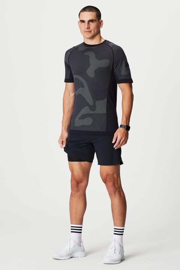 Men's Short (Unlined), Training, Swimming, Lightweight, Quick-Dry, Zip Pocket, Stretch Woven