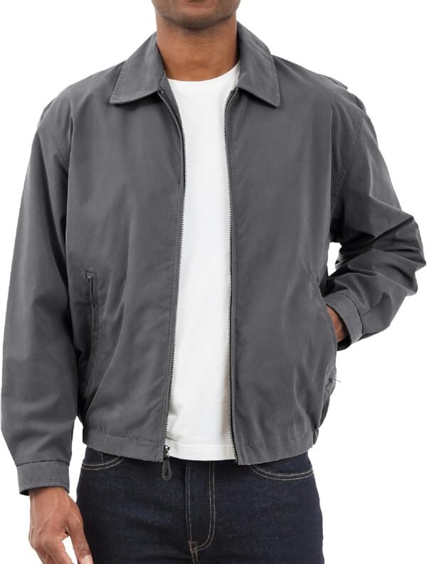 Men's Auburn Zip-Front Golf Jacket (Regular & Big-Tall Sizes)