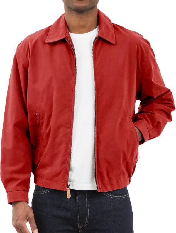 Men's Auburn Zip-Front Golf Jacket (Regular & Big-Tall Sizes)