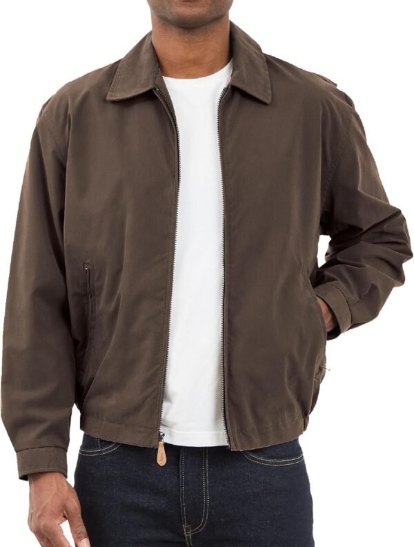 Men's Auburn Zip-Front Golf Jacket (Regular & Big-Tall Sizes)