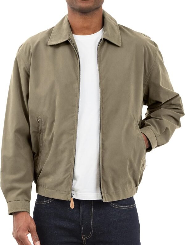 Men's Auburn Zip-Front Golf Jacket (Regular & Big-Tall Sizes)