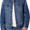 Men's Low Stretch Regular-Fit Denim Jacket