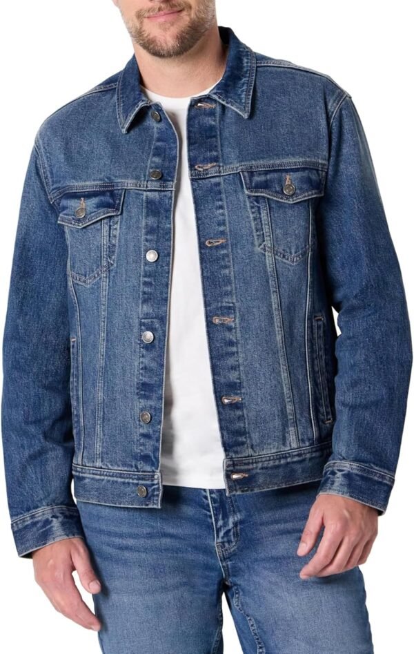 Men's Low Stretch Regular-Fit Denim Jacket