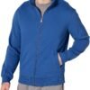 Men's Sweatshirt, Mock Neck, Fleece Zip Up