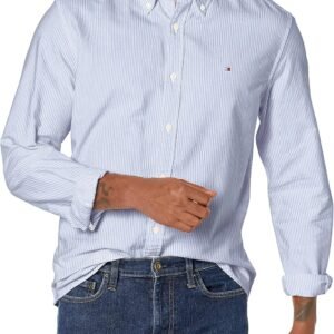 Mens Long Sleeve Button Down Oxford Shirt in Regular Fit