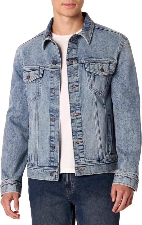 Men's Low Stretch Regular-Fit Denim Jacket
