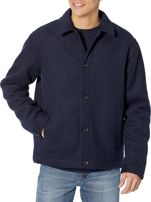 Men's Wool Blend Bomber Jacket (Available in Big & Tall)
