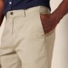 Men's Slim-Fit 7" Chino Shorts, Khaki, 36