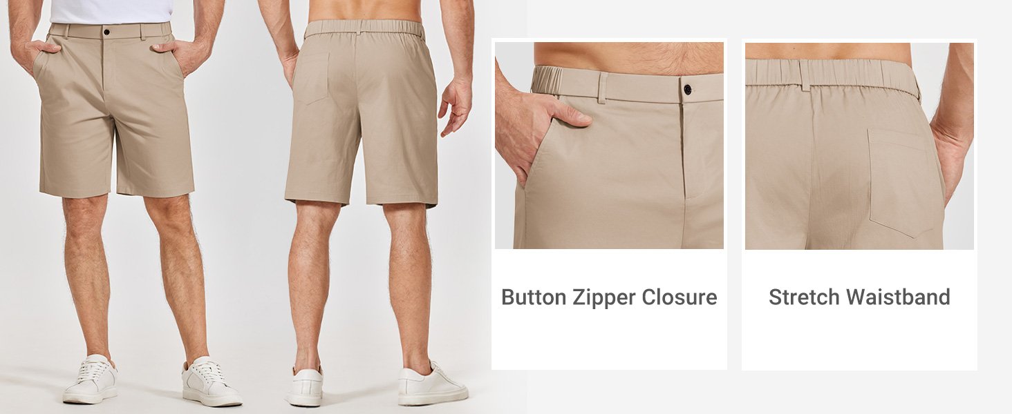 mens casual dress shorts